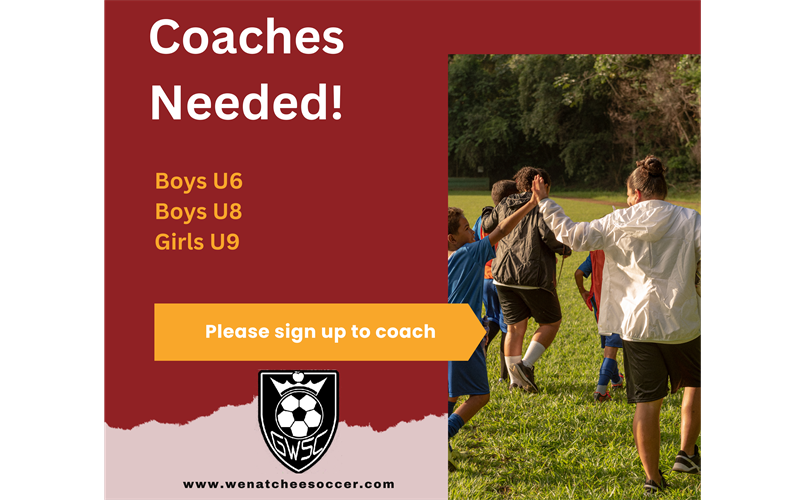 Coaches needed